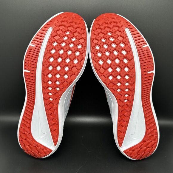 Nike Air Winflo 9 White Red Blue Athletic Running Shoes DD6203-006 Men's Sz 11.5 - Picture 9 of 10